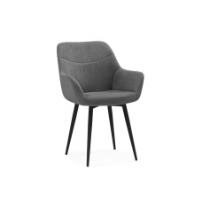 Стул на металлокаркасе Флюид темно-серый (zd 995) / черный