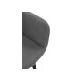 Стул на металлокаркасе Флюид темно-серый (zd 995) / черный