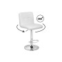 Барный стул Paskal white / chrome