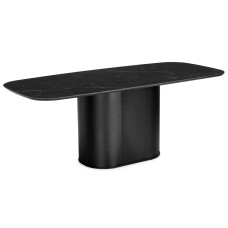 Керамический стол Эллипсо 200х90 shakespeare black / черный