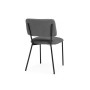 Стул на металлокаркасе Reparo dark gray / black