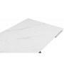 Керамический стол Вилли 120(180)х80 snow alpin white / черный