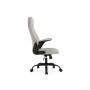 Офисное кресло Gambler светло-серый / черный