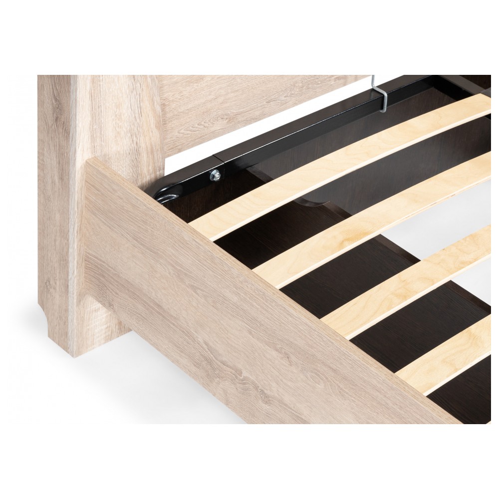 Кровать Магантия 140х200 сПМ парящая дуб баррик Кровать Магантия 140х200 сПМ парящая дуб баррик