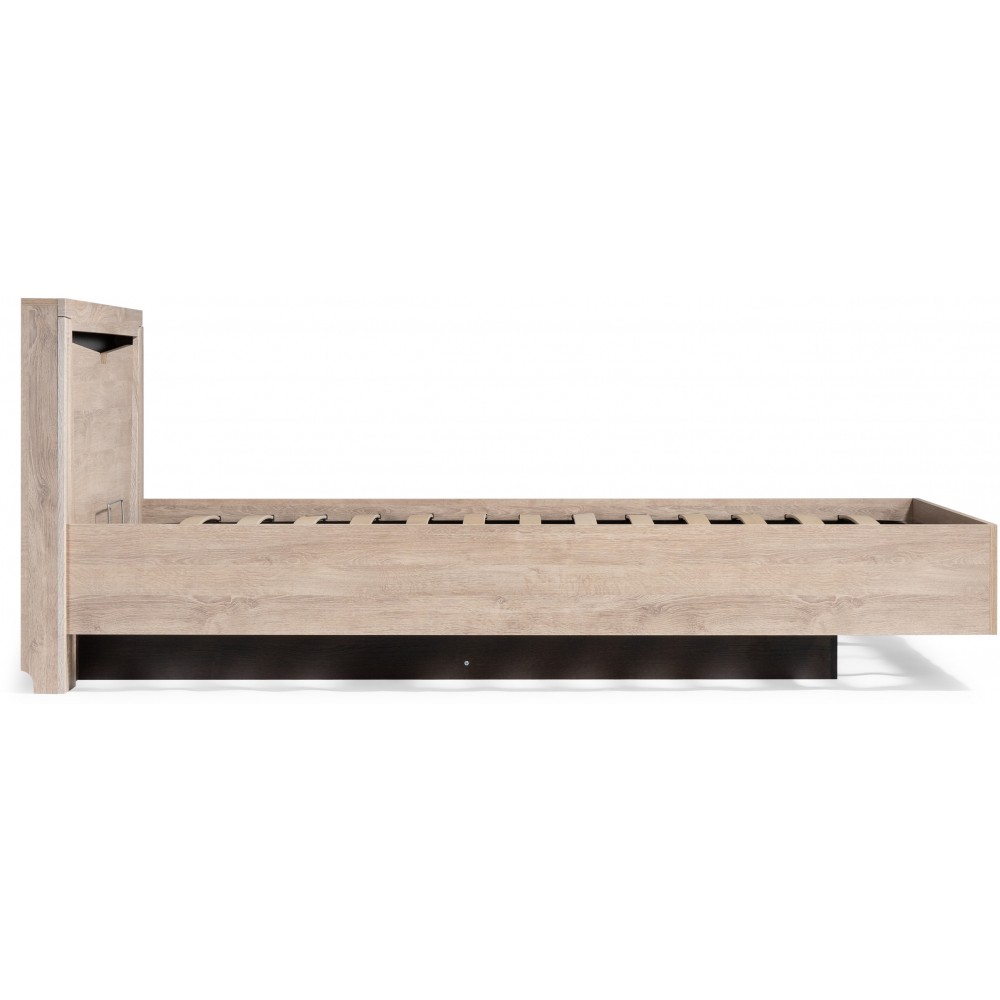 Кровать Магантия 140х200 сПМ парящая дуб баррик Кровать Магантия 140х200 сПМ парящая дуб баррик