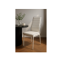 Стул на металлокаркасе на металлокаркасе DC2-001 white / black