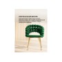 Стул на металлокаркасе Ball green / gold