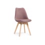 Стул деревянный Bonuss light purple / wood