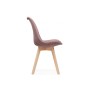 Стул деревянный Bonuss light purple / wood