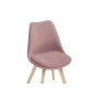 Стул деревянный Bonuss light purple / wood
