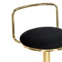 Барный стул Lusia black / gold
