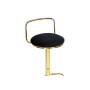 Барный стул Lusia black / gold