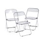 Пластиковый стул Fold складной clear