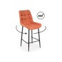 Барный стул Челси 360 терракотовый (zd 432) / черный np