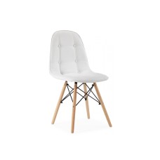 Стул деревянный Kvadro white