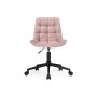 Офисное кресло Честер розовый / черный
