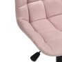 Офисное кресло Честер розовый / черный