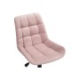 Офисное кресло Честер розовый / черный