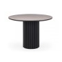 Керамический стол Барел 110 avenue grey sahara / черный