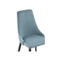Стул на металлокаркасе Kora 1 light blue / white / black