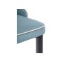 Стул на металлокаркасе Kora 1 light blue / white / black