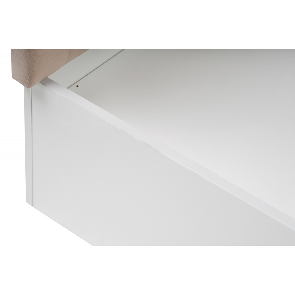 Кровать Briton 160х200 с настилом белая Кровать Briton 160х200 с настилом белая