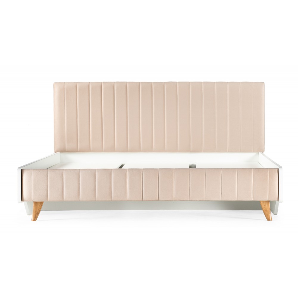 Кровать Briton 160х200 с настилом белая Кровать Briton 160х200 с настилом белая