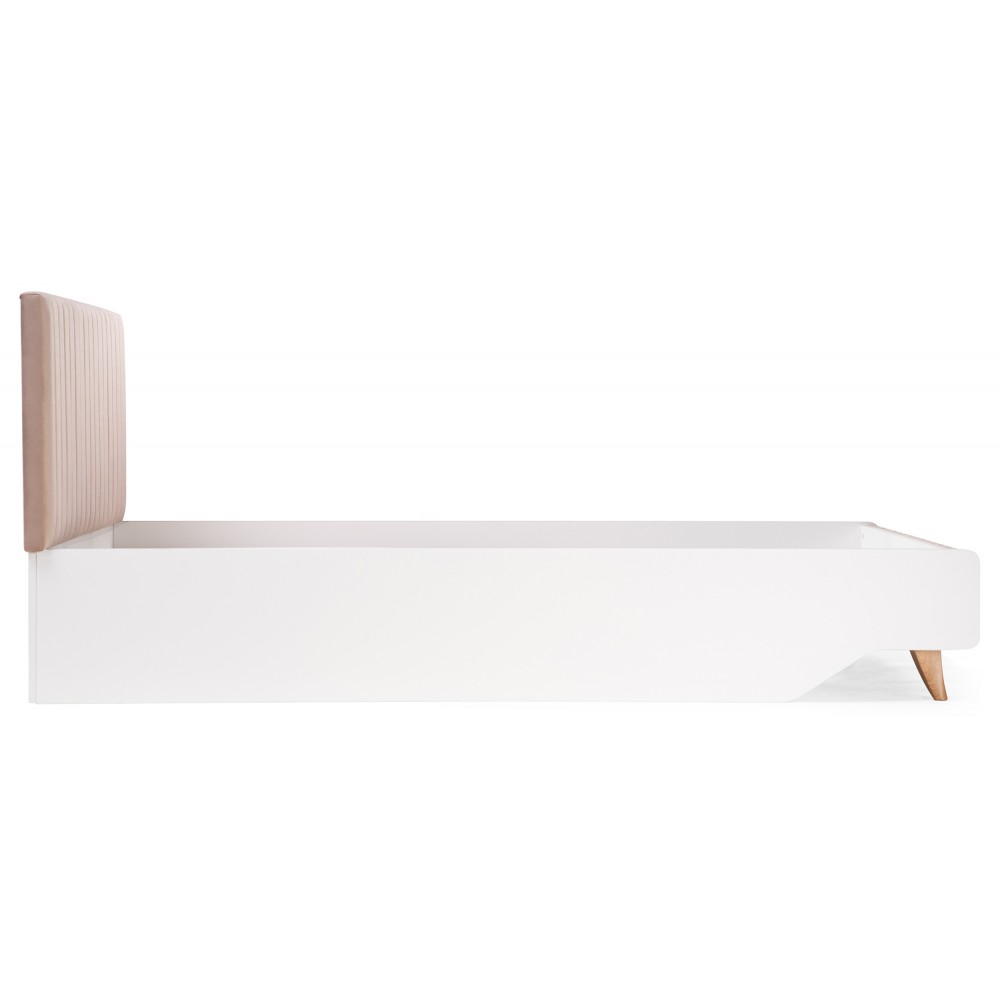 Кровать Briton 160х200 с настилом белая Кровать Briton 160х200 с настилом белая