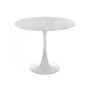 Стол стеклянный Tulip 90 super white glass