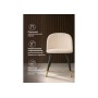 Стул на металлокаркасе Gabi beige / black / gold