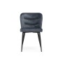 Стул на металлокаркасе Kilian dark gray / black