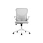 Офисное кресло Konfi light gray / white