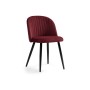 Обеденная группа Cельда black / wine red