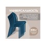 Пластиковый стул Sheffilton SHT-S172 Темно-синий