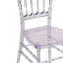 Пластиковый стул Chiavari 1 clear white