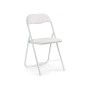 Стул на металлокаркасе Fold 1 складной white / white