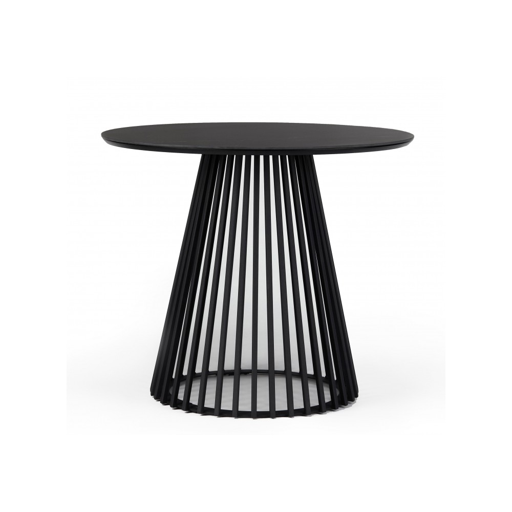 Керамический стол Нэнси 90х90х75 shakespeare black / черный Керамический стол Нэнси 90х90х75 shakespeare black / черный