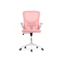 Офисное кресло Konfi pink / white