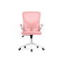 Офисное кресло Konfi pink / white