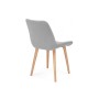 Стул деревянный Челси светло-серый (zd 960) / светлое дерево np