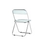 Пластиковый стул Fold складной clear gray-blue