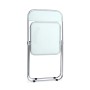Пластиковый стул Fold складной clear gray-blue