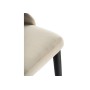 Стул на металлокаркасе Kora beige / black