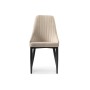 Стул на металлокаркасе Kora beige / black
