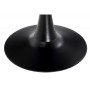 Стол стеклянный Tulip 90 black glass