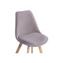 Стул деревянный Bonuss light gray / wood