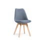Стул деревянный Bonuss blue / wood