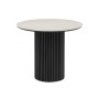 Керамический стол Барел 89 carmen light grey / черный