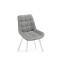 Стул на металлокаркасе Челси 360 светло-серый (ZD 960) / белый