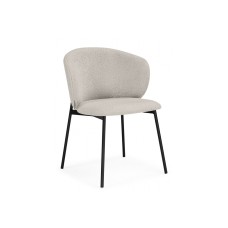 Стул на металлокаркасе Рикко бежевый (05 beige) / черный